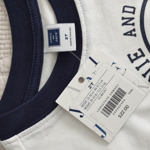 NWT Janie and Jack Tee - Picture 3 of 3